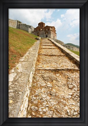 Framed Hagia Triada Church, Albania Print