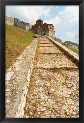 Framed Hagia Triada Church, Albania Print