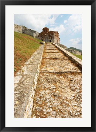 Framed Hagia Triada Church, Albania Print