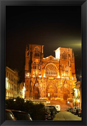 Framed Saint Maurice Cathedral, France Print