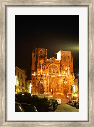 Framed Saint Maurice Cathedral, France Print