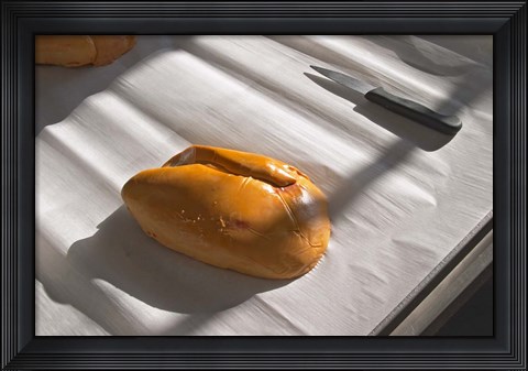 Framed Foie Gras at Ferme de Biorne Duck and Fowl Farm Print