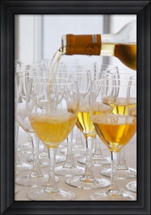 Framed Aperitif, Chateau de Cerons Print