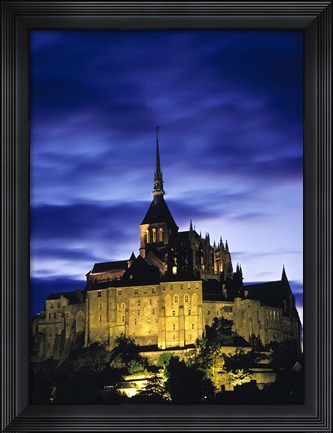 Framed France, Le Mont St-Michel, Normandy Print