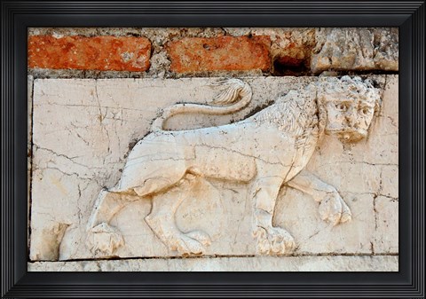 Framed Byzantine Art, St Nicholas Church Print