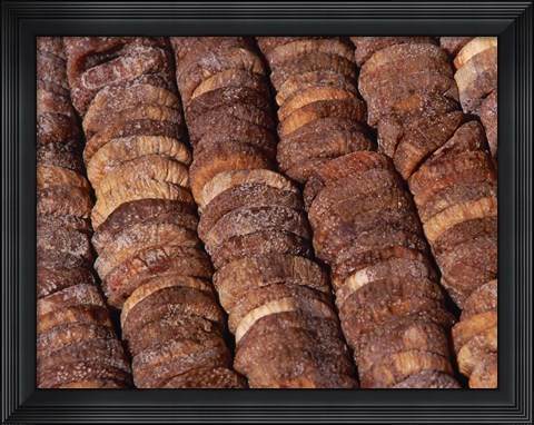Framed Dried Figs, Normandy, France Print