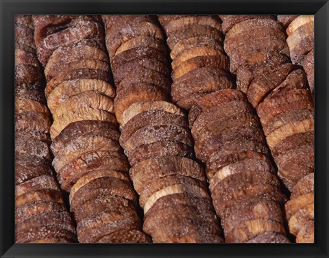 Framed Dried Figs, Normandy, France Print