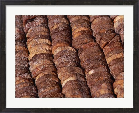 Framed Dried Figs, Normandy, France Print