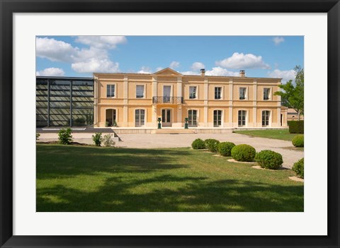 Framed Chateau Haut Bertinerie, Cotes de Bourg Print