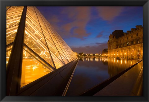 Framed Detail of Eiffel Tower Print