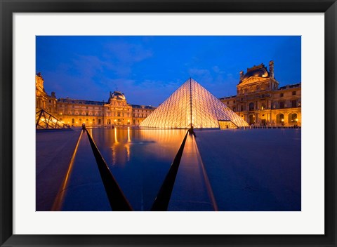 Framed Famous Clocks in the Musee d&#39;Orsay Print