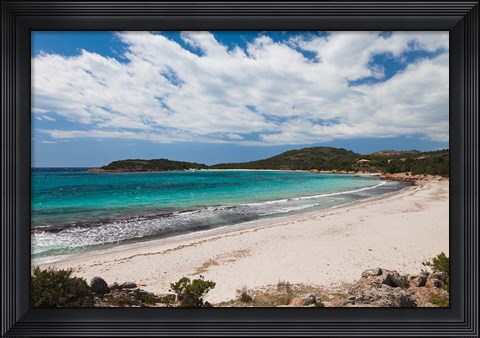 Framed Baie de Rondinara Bay Print