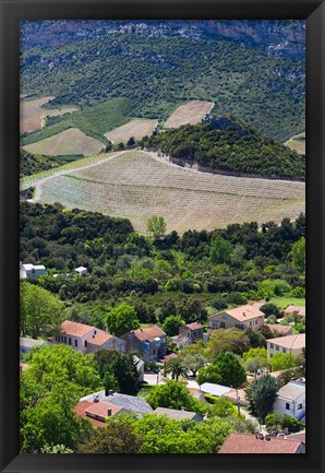 Framed Le Cap Corse, Patrimonio Print