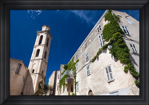 Framed Town church of Montemaggiore Print