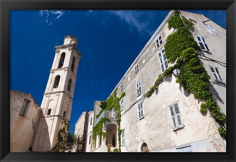 Framed Town church of Montemaggiore Print