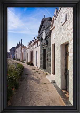 Framed Cimetiere Marin Cemetery Print
