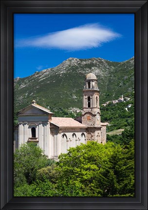 Framed Town Baroque Church Print