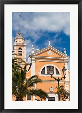 Framed Cathedral of Ajaccio Print