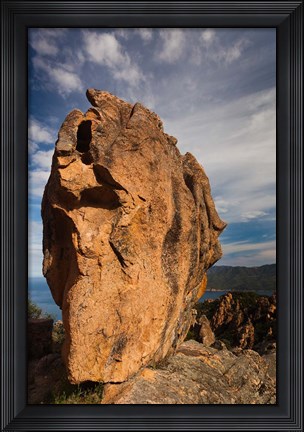 Framed Red Rock Landscape of the Calanche Print