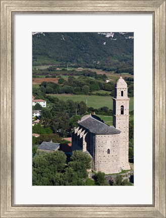 Framed Patrimonio, St-Martin church Print