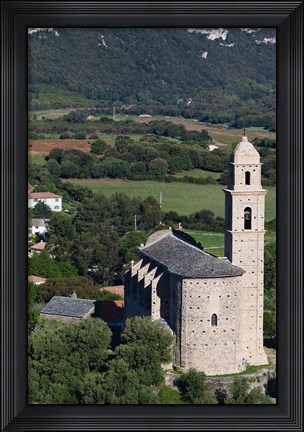 Framed Patrimonio, St-Martin church Print