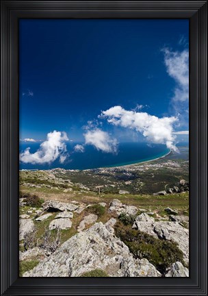 Framed Serra de Pigno Mountain Print