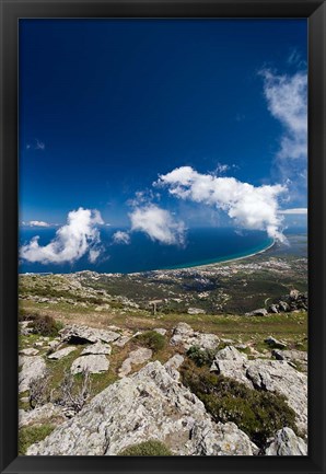 Framed Serra de Pigno Mountain Print