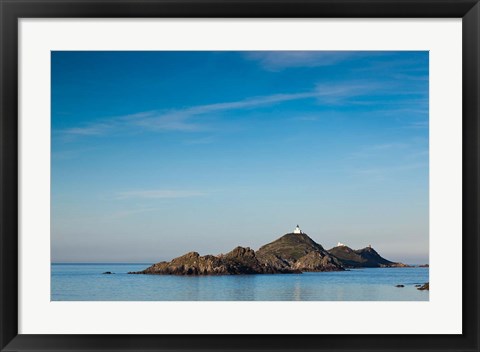 Framed Iles Sanguinaires Islands Print