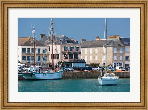 Framed Saint Vaast La Hougue, Normandy, France Print