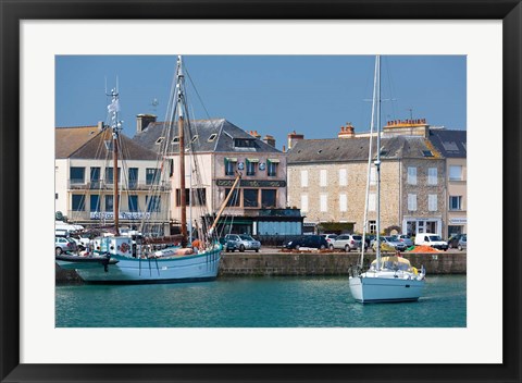 Framed Saint Vaast La Hougue, Normandy, France Print