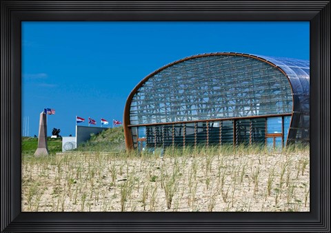 Framed Musee Utah Beach Print