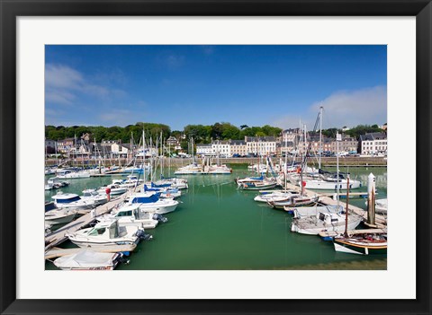 Framed St-Valery en Caux Print