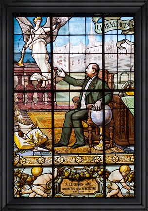 Framed Fecamp, Palais Benedictine Print