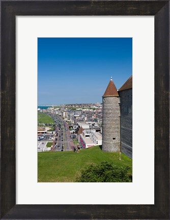 Framed Dieppe Chateau Musee Town Castle/Museum Print