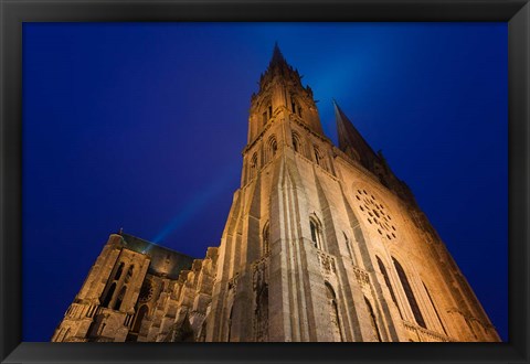 Framed Chartres Cathedral, Chartres, France Print