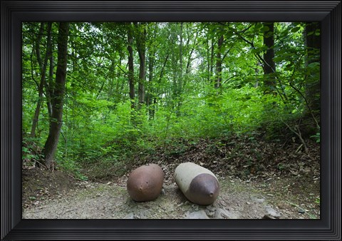 Framed V2 Rrocket Bbunker, Le Blockhouse de Eperlecques Print