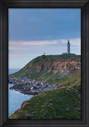 Framed Cap Gris Nez Lighthouse View Print