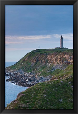 Framed Cap Gris Nez Lighthouse View Print