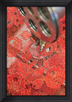 Framed Museum of Lace and Fashion, Calais, France Print