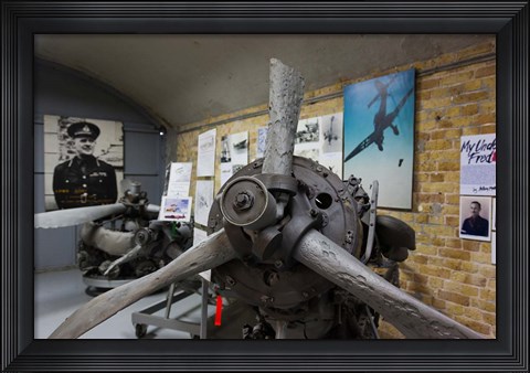 Framed Engines from Battle of Dunkirk Print