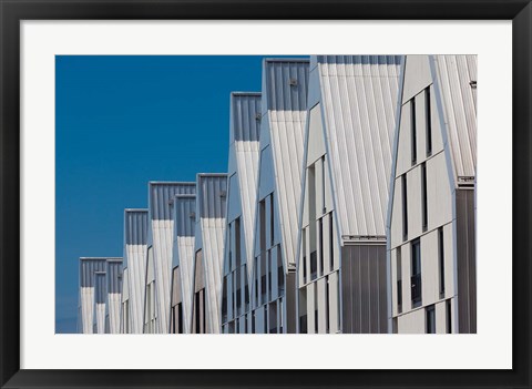 Framed Port View in the French Flanders Print