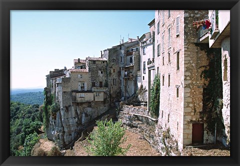 Framed St Paul de Vence, France Print