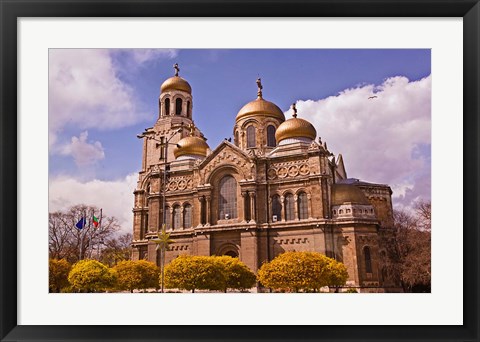 Framed Cretan Labyrinth Church, Bulgaria Print