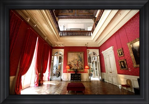 Framed Music Salon, Paris France Print