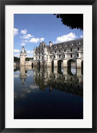 Framed Chateau Chenonceaux Loire Valley France Print