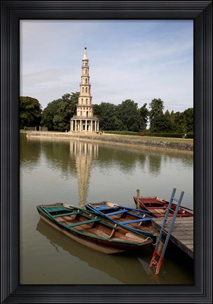 Framed Pagode de Chanteloup, Loire Valley France Print