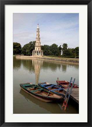 Framed Pagode de Chanteloup, Loire Valley France Print