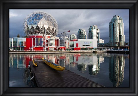Framed False Creek, Science World Print