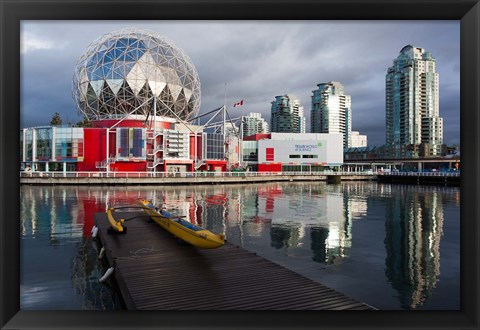 Framed False Creek, Science World Print