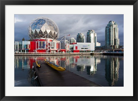 Framed False Creek, Science World Print